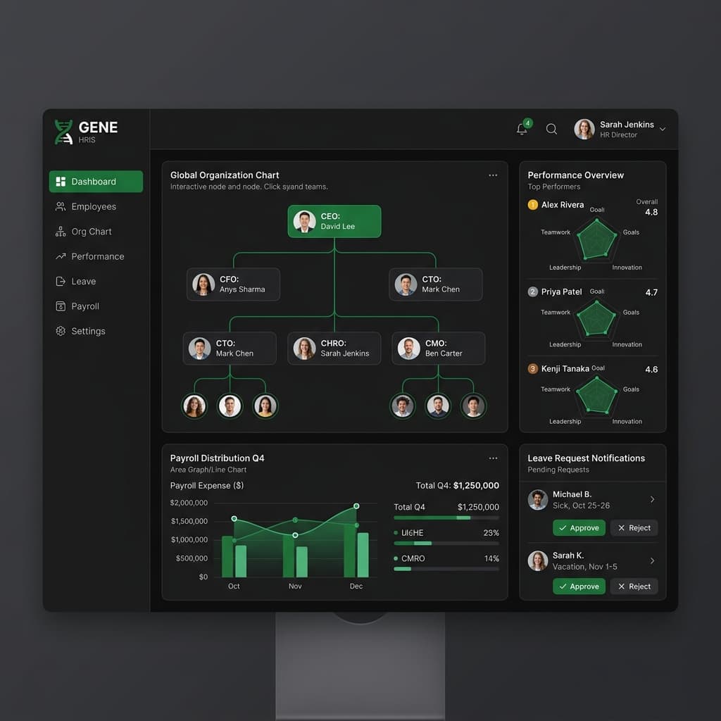 GENE Dashboard